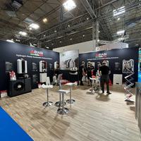 People at the Installer Show stand.