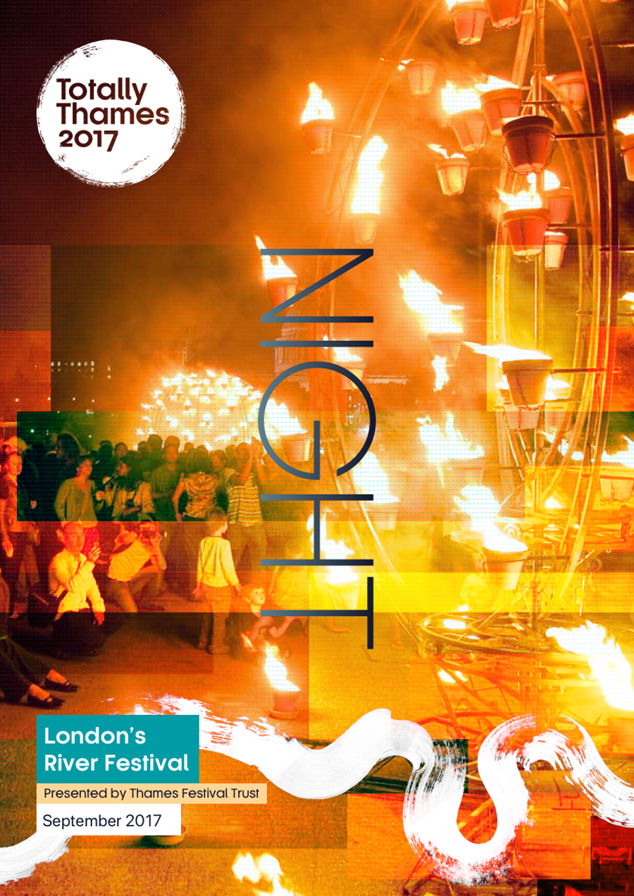 Thames festival trust poster