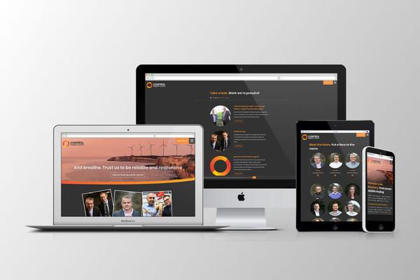 Montage image showing a laptop, desktop computer, tablet and phone all displaying the CEC website