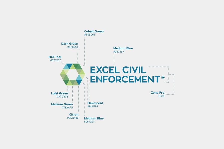 A brief explanation of the Excel Civil Enforcement logo